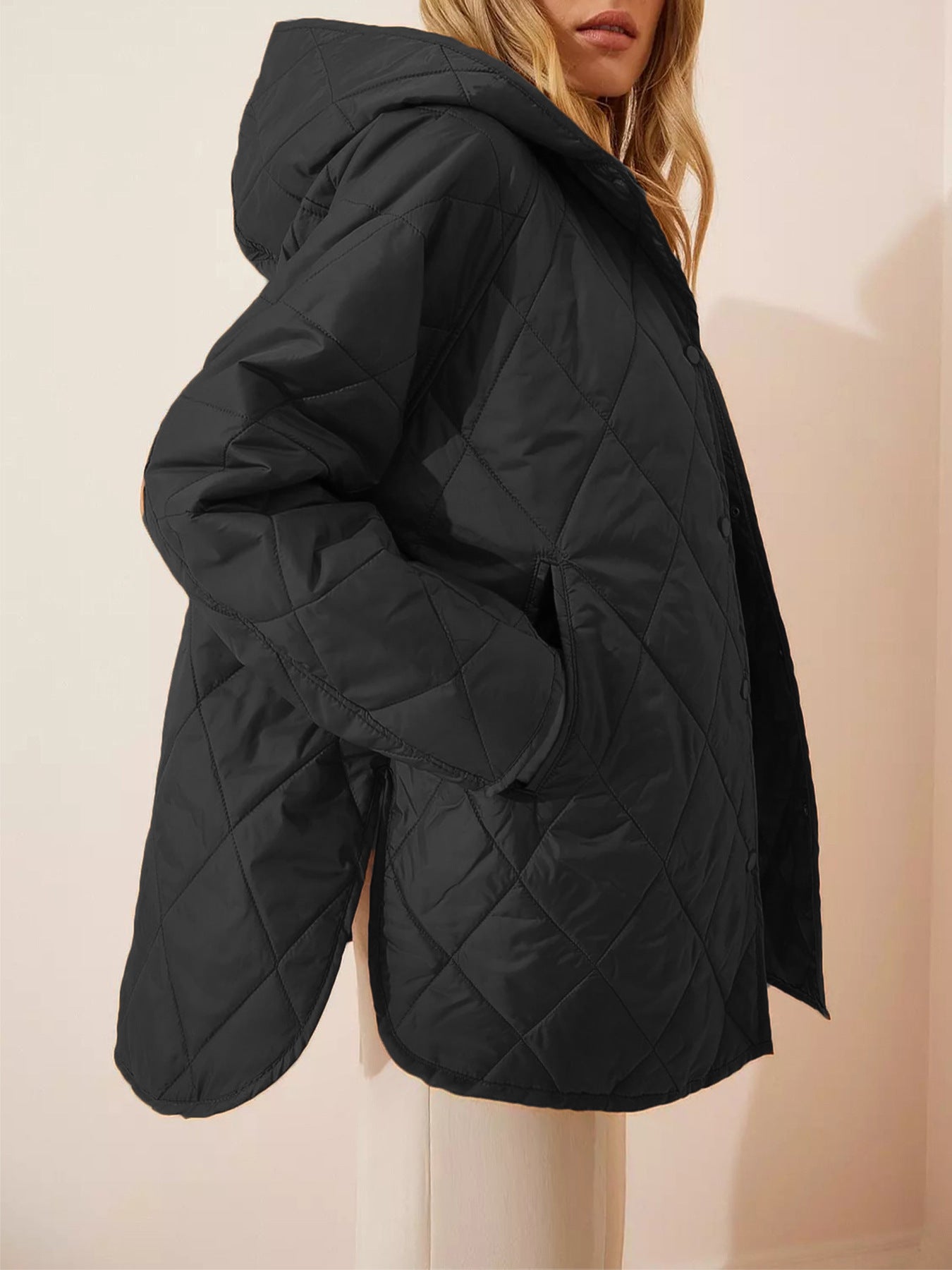 Women's Clothing Winter Mid-length Casual Loose Jacket