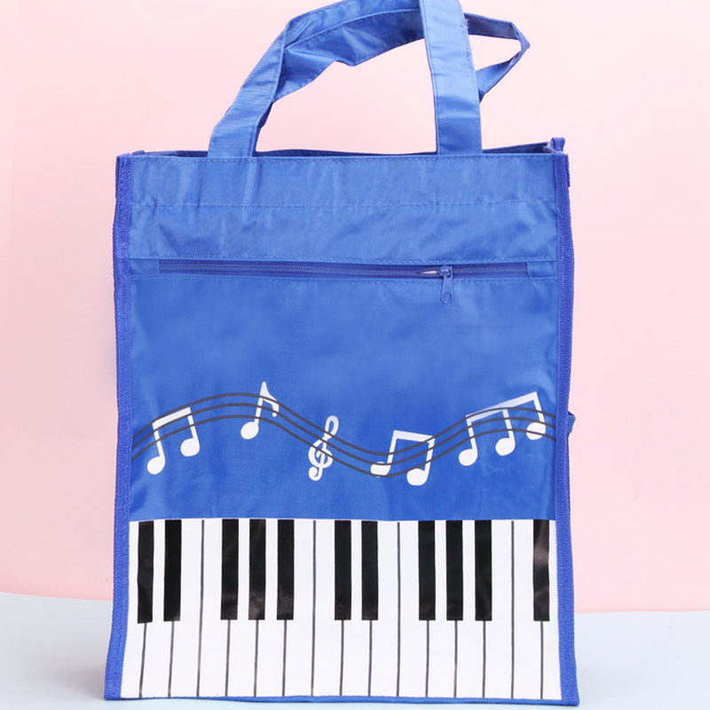 Piano Notes Tuition Bag Tote Bag Two Layers