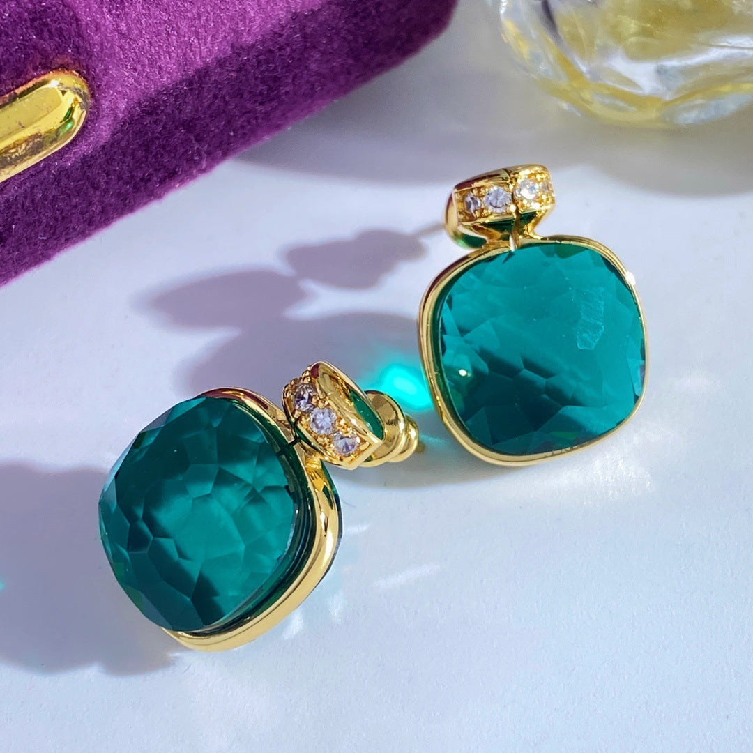 Artificial Crystal Women's Earrings