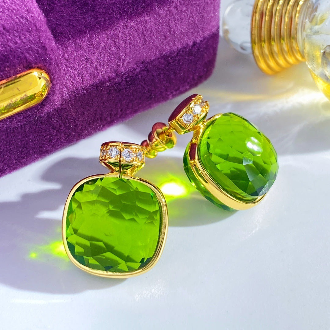 Artificial Crystal Women's Earrings