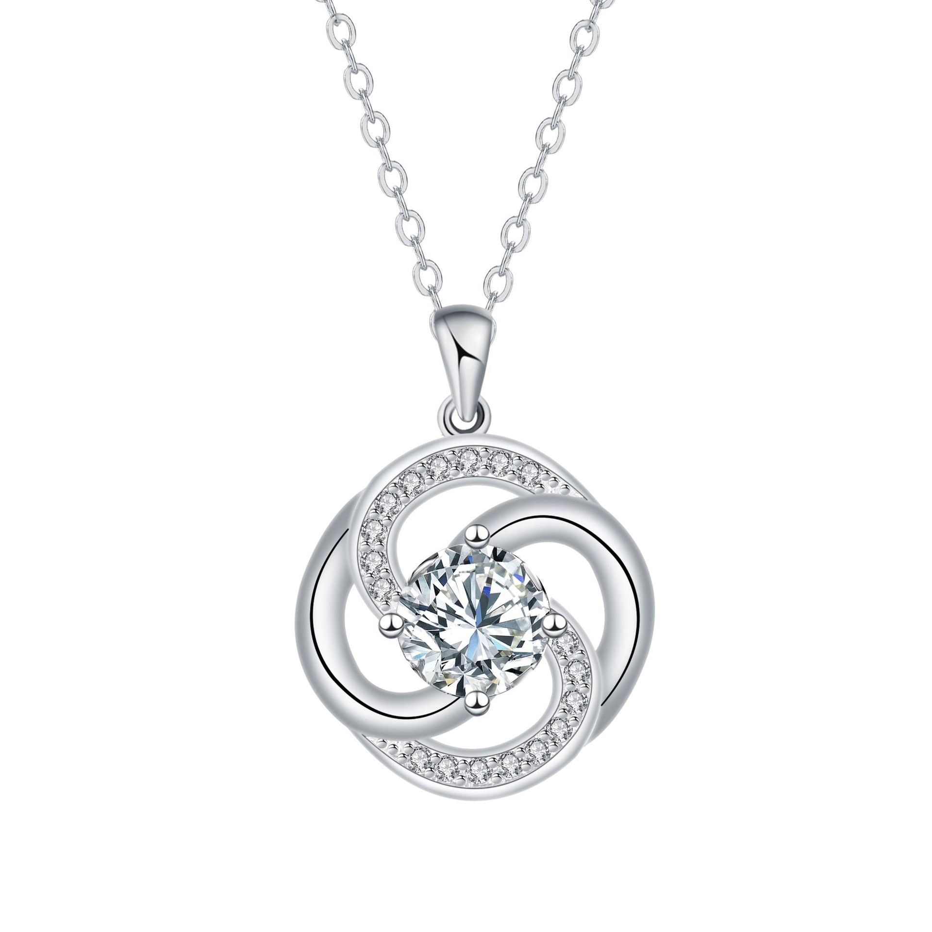 Personalized Design Ethereal Clover Clover Necklace