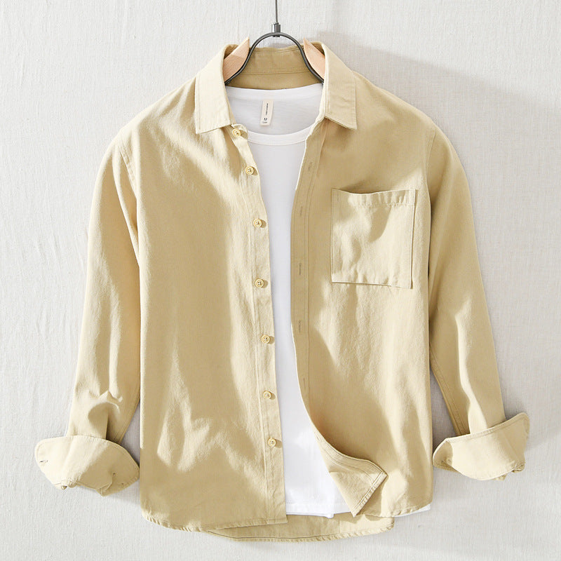 Retro Long Sleeve Solid Color Women's Dress