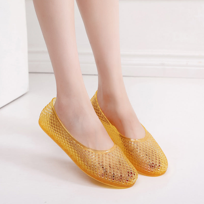 Breathable Flat Sandals For Women Spring And Summer Outer Wear Toe Box Shoes