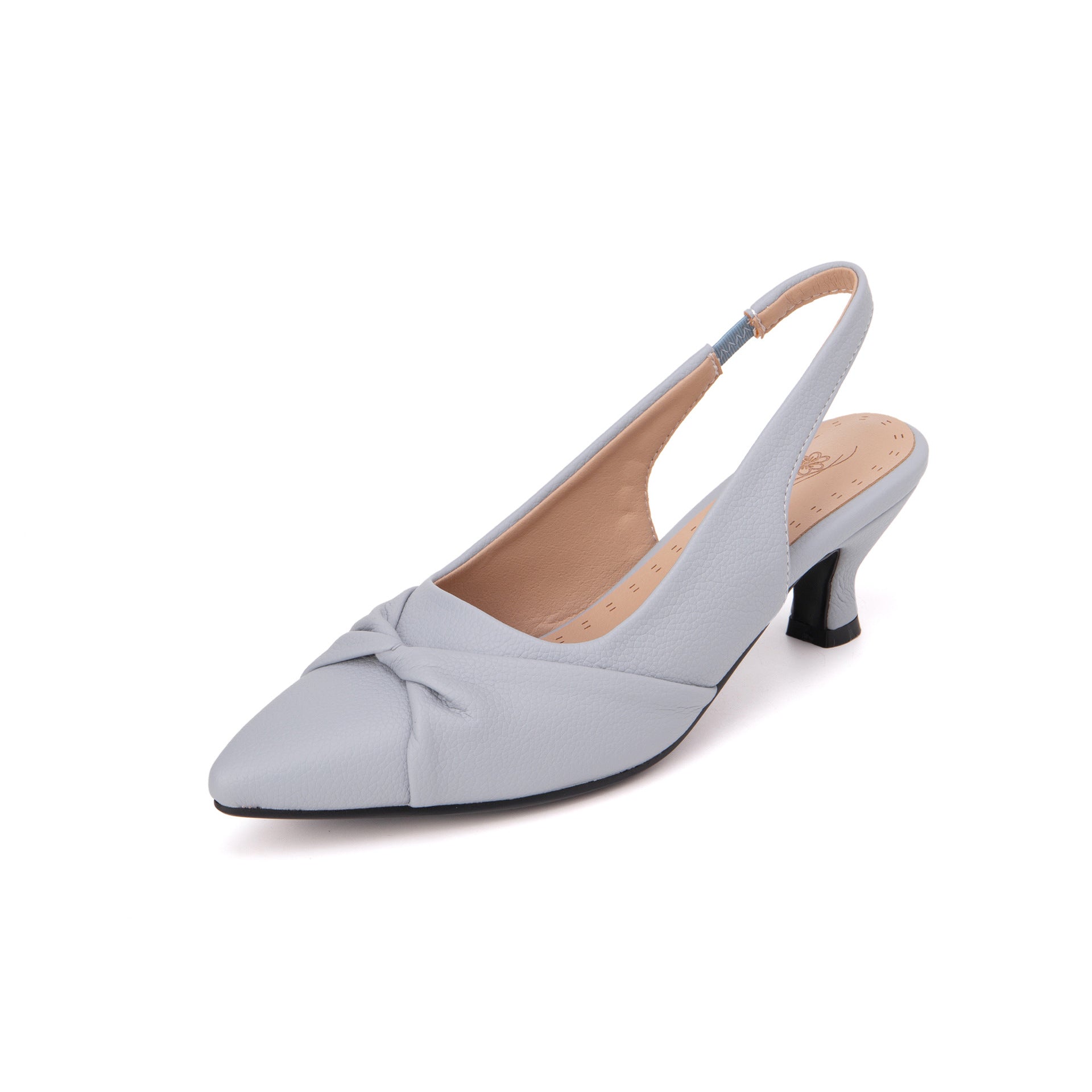 Four Seasons Bowknot Mid Heel Women's Sandals