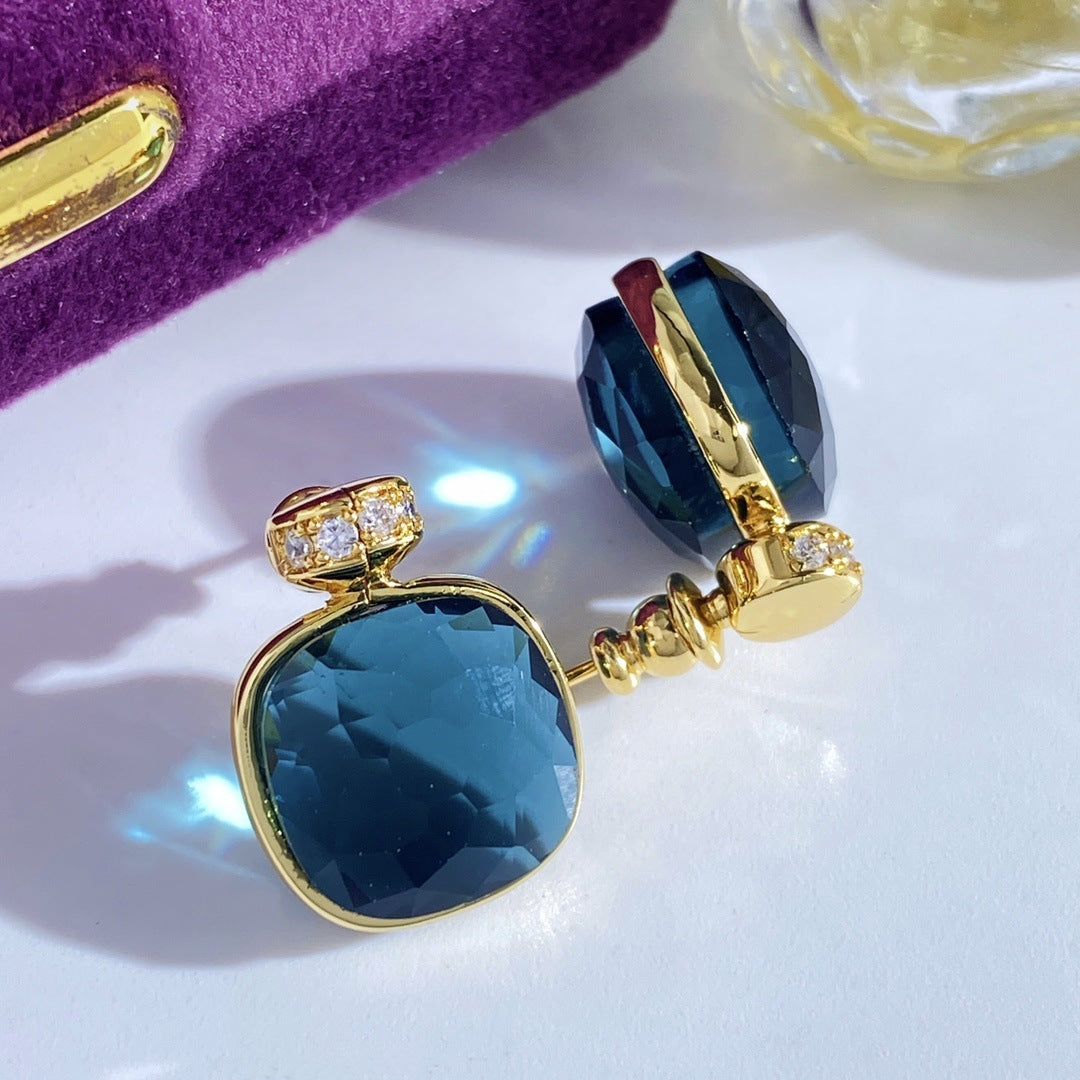 Artificial Crystal Women's Earrings