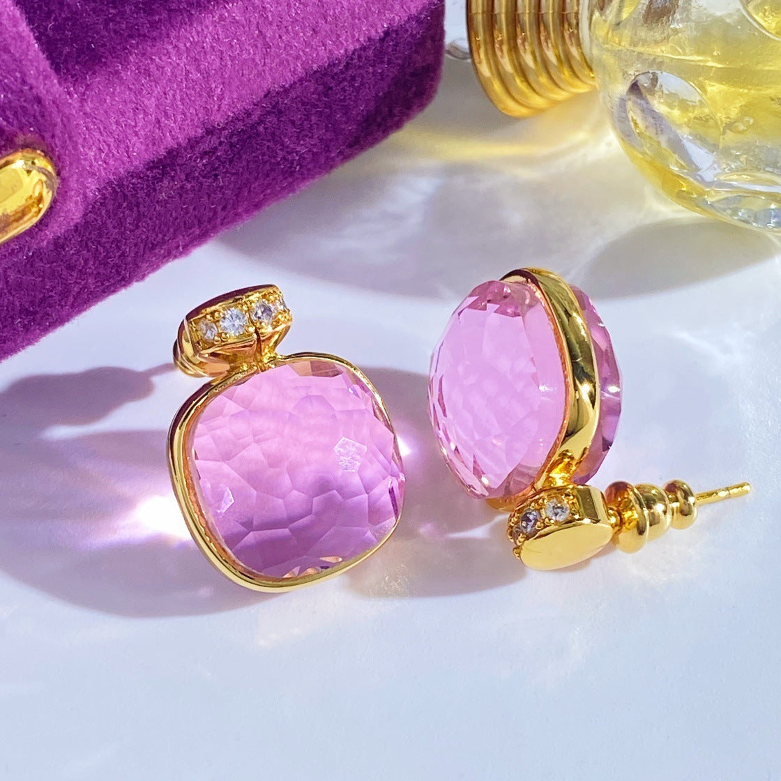 Artificial Crystal Women's Earrings